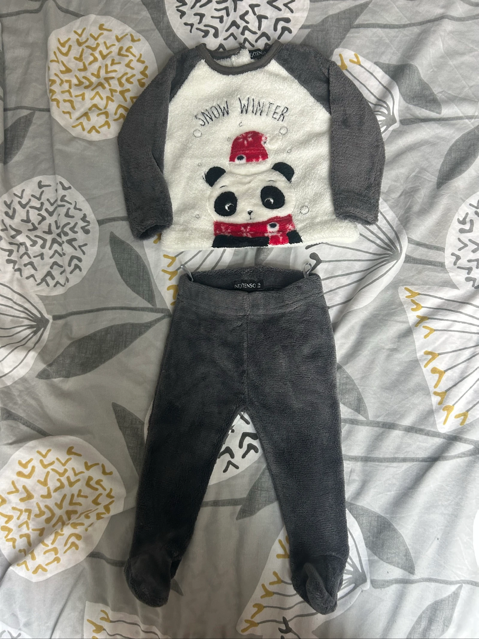 Pyjama 2 pièces 9 mois 74 cm